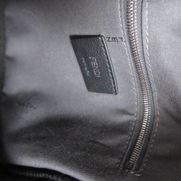 Fendi By The Way Backpack Studded Leather Mini Light Blue - Picture 7 of 12